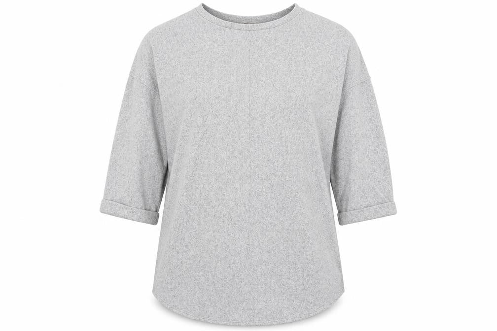 F&F Womens Grey  Viscose Pullover Sweatshirt Size 12  Pullover
