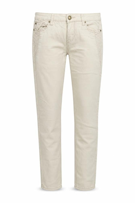Denim Co Womens Beige  Cotton Skinny Jeans Size 10 L29 in Regular Button