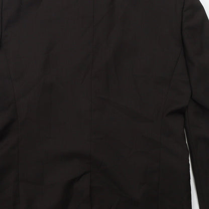 ESPRIT Mens Brown  Viscose Jacket Suit Jacket Size 42