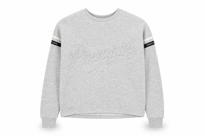 Pineapple Girls Grey  Polyester Pullover Sweatshirt Size 11-12 Years