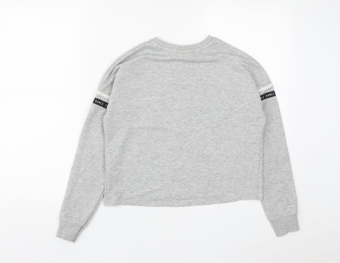 Pineapple Girls Grey  Polyester Pullover Sweatshirt Size 11-12 Years