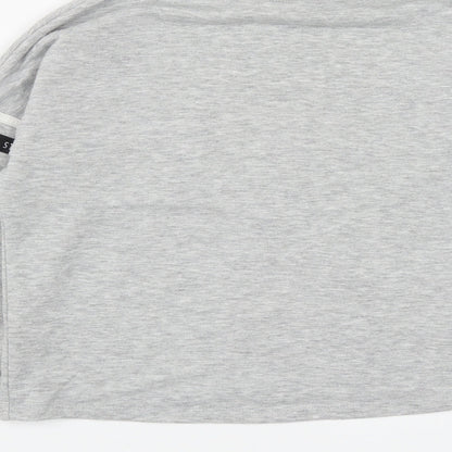 Pineapple Girls Grey  Polyester Pullover Sweatshirt Size 11-12 Years