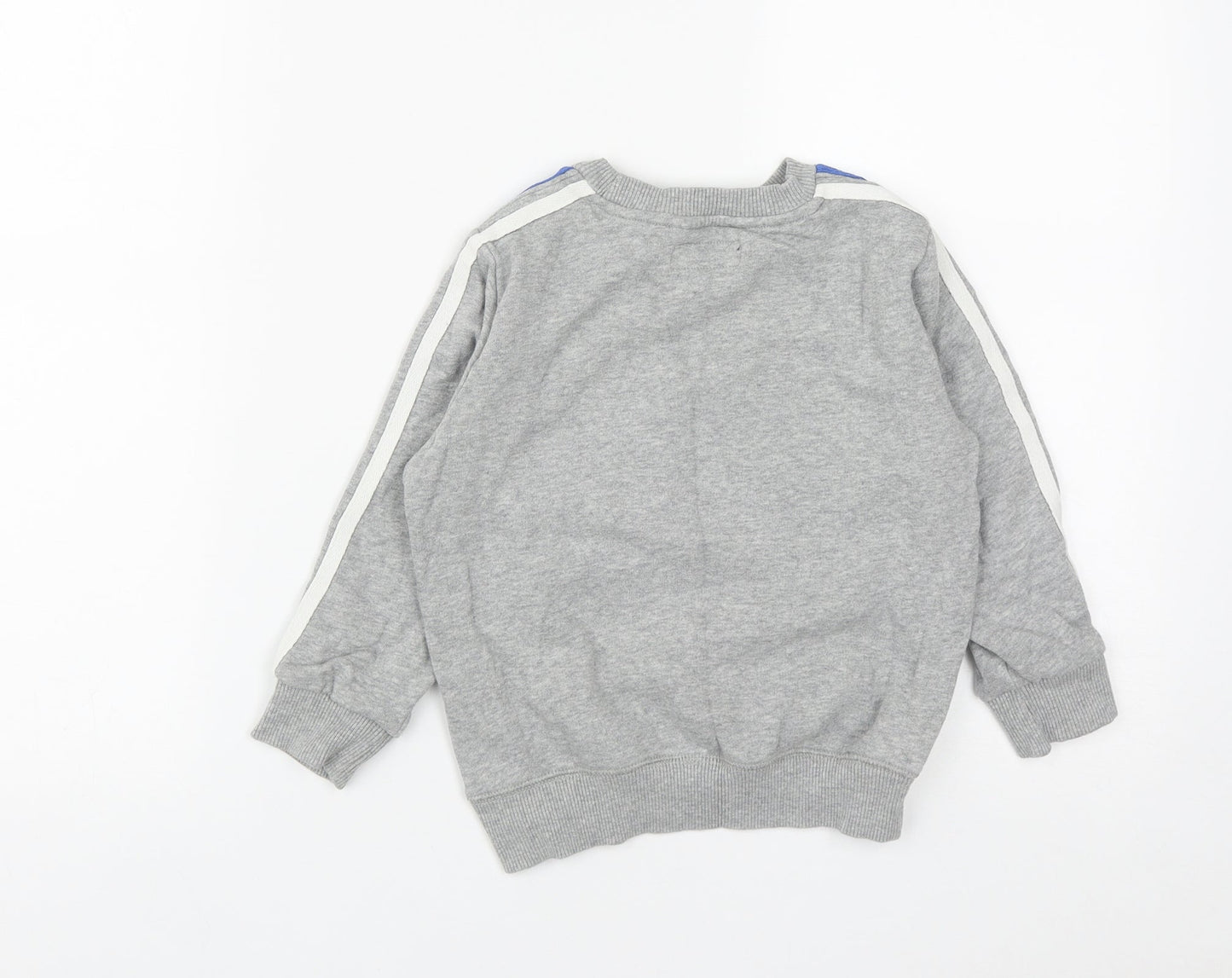 NEXT Boys Grey  Cotton Pullover Sweatshirt Size 4-5 Years