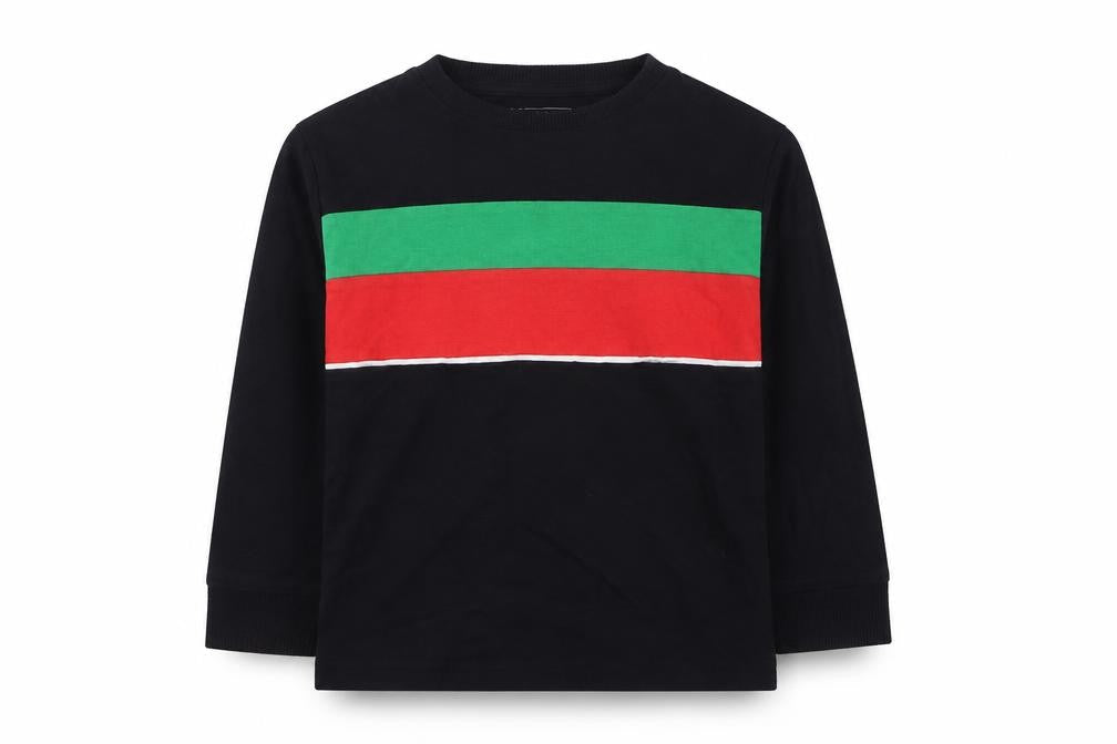 Next Boys Black  100% Cotton Pullover Sweatshirt Size 4 Years  Pullover