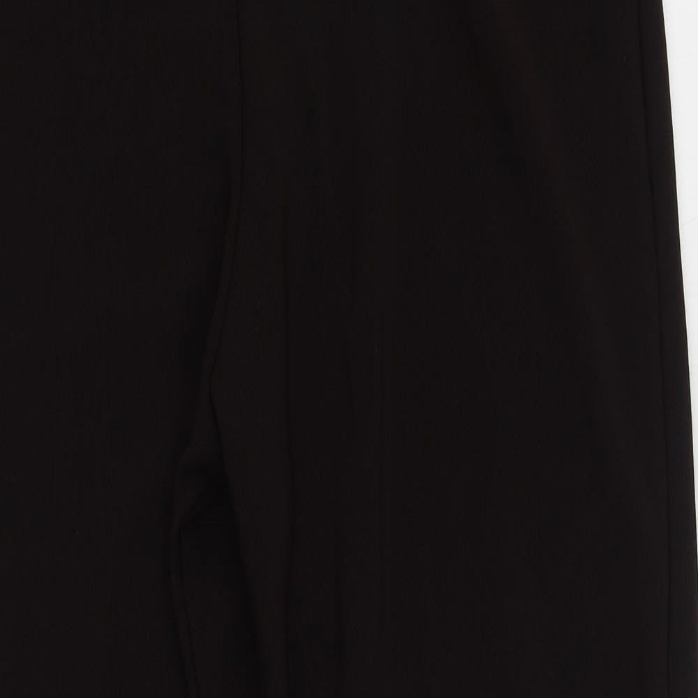Preworn Womens Brown  Cotton Blend Trousers  Size 3XL L27 in Regular