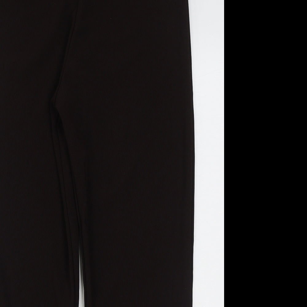 Preworn Womens Brown  Polyester Trousers  Size 3XL L29 in Regular