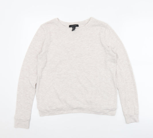 Atmosphere Womens Grey Crew Neck  Acrylic Pullover Jumper Size 12