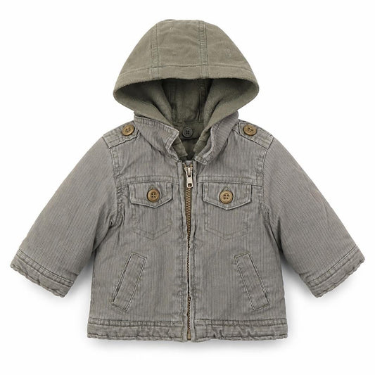 Mothercare Boys Green   Jacket Coat Size 3-6 Months   Zip