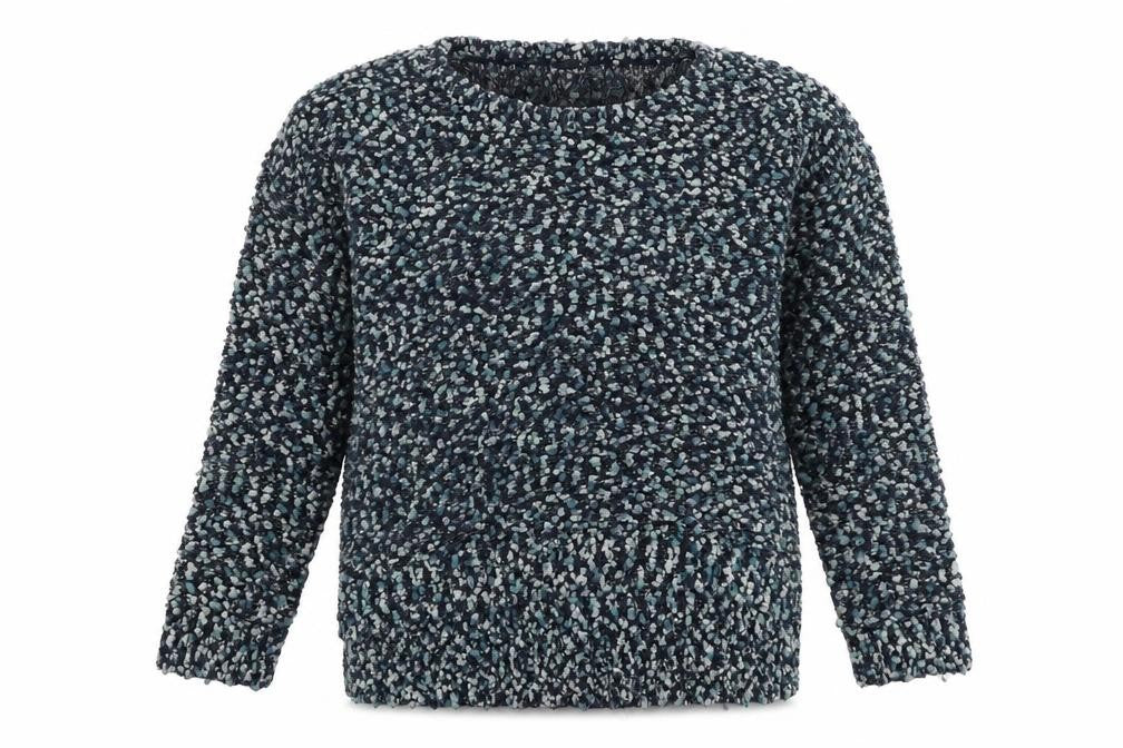 TU Womens Multicoloured Round Neck  Nylon Pullover Jumper Size 14