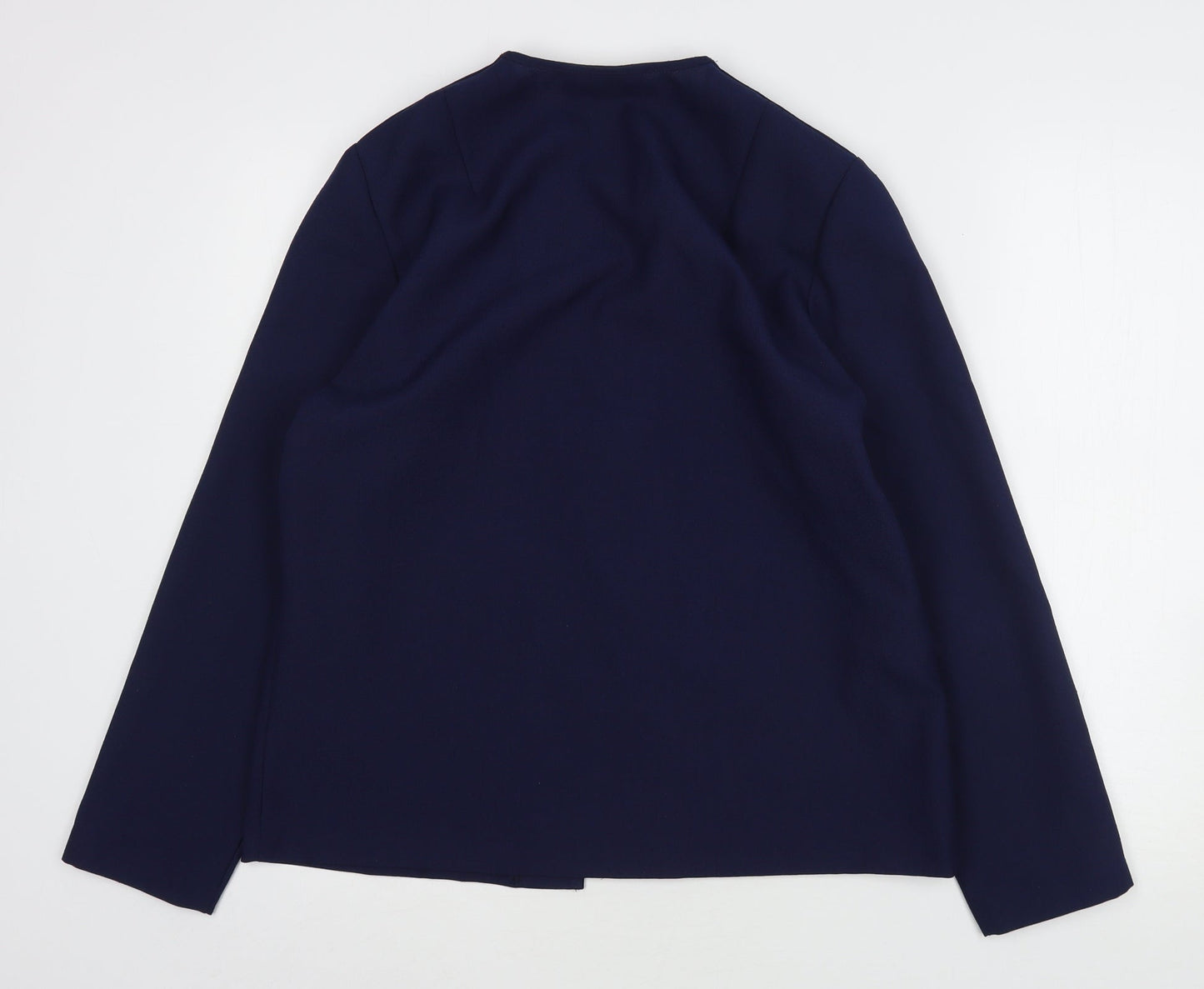 Richard Stump Womens Blue   Jacket Blazer Size 14