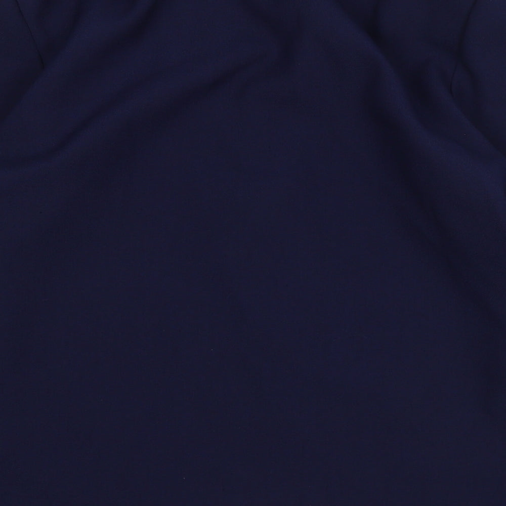 Richard Stump Womens Blue   Jacket Blazer Size 14