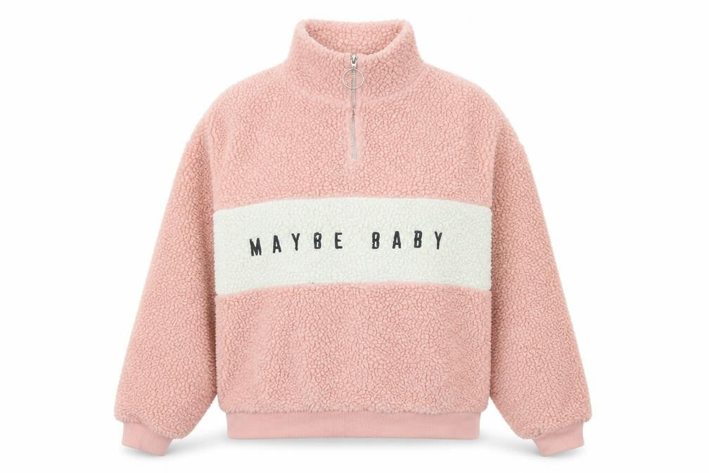 H&M Womens Pink Roll Neck  Polyester Pullover Jumper Size S