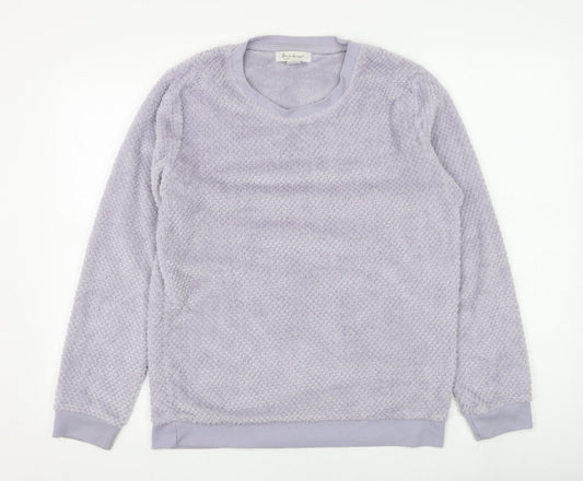 Primark Womens Purple  Polyester Pullover Sweatshirt Size 10  Pullover - Loungewear