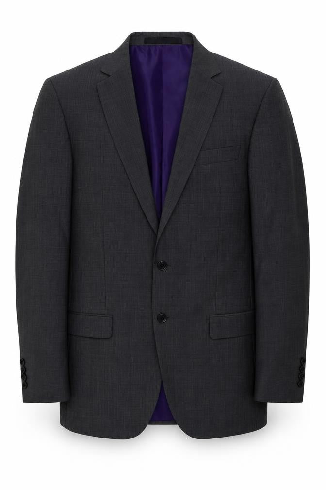 Marks & Spencer Mens Grey  Polyester Jacket Suit Jacket Size 38