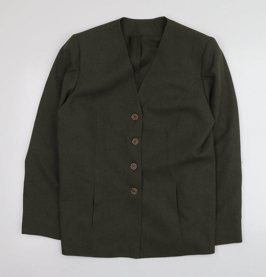 Debenhams Womens Green   Jacket  Size 16