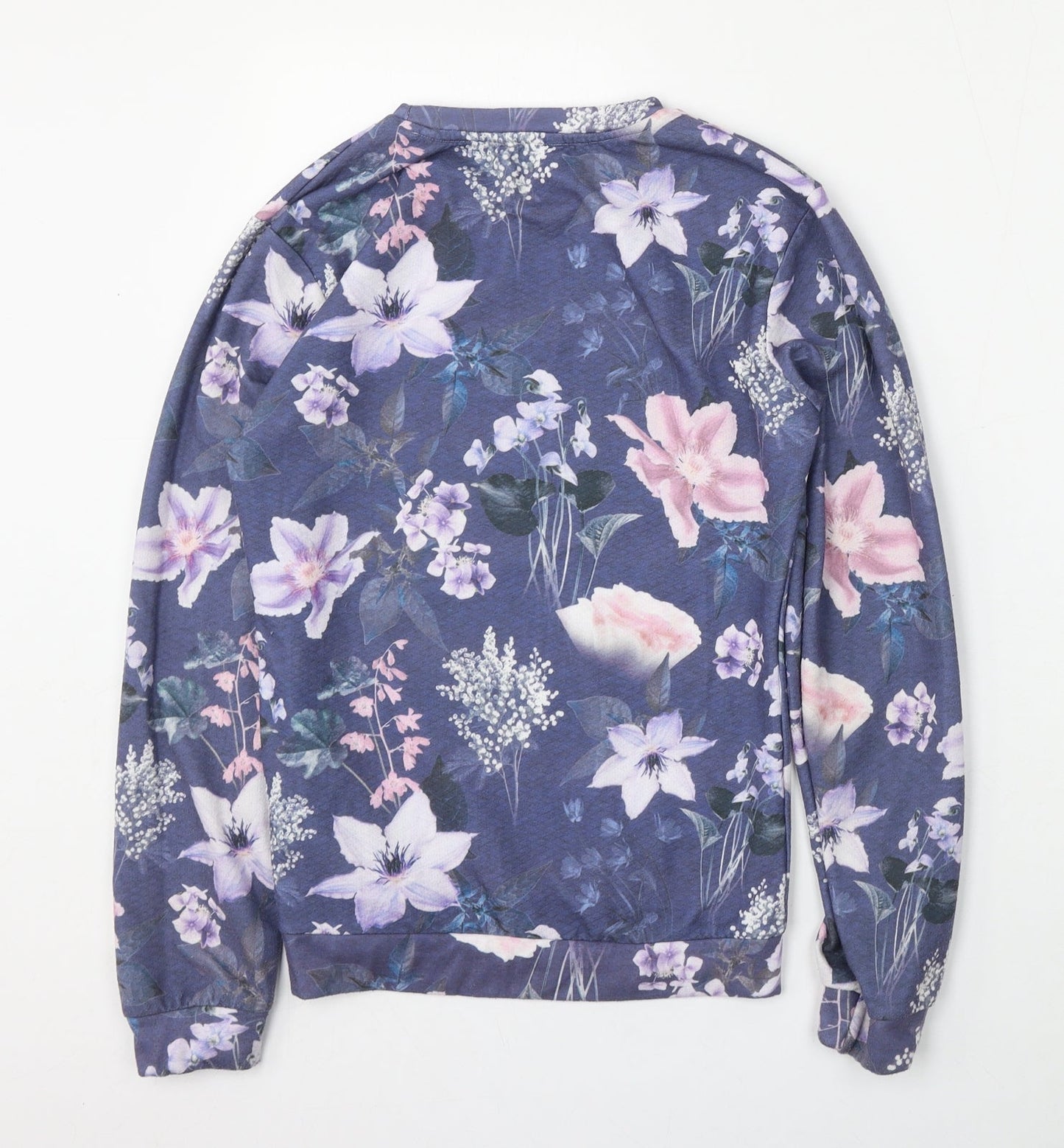 Miss Evie Girls Multicoloured Floral Polyester Pullover Sweatshirt Size 13-14 Years
