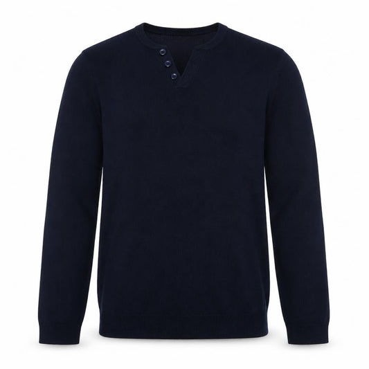 Red Herring Mens Blue V-Neck  Acrylic Pullover Jumper Size S