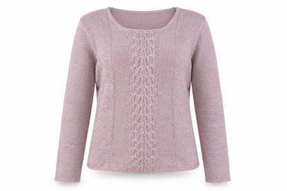 Yaruili Womens Pink Boat Neck  Viscose Pullover Jumper Size M