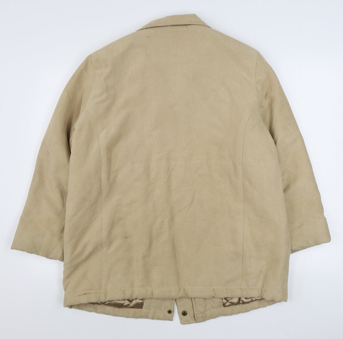 Berkertex Womens Beige   Jacket  Size 14  Zip