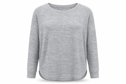 H&M Womens Grey  Polyester Pullover Sweatshirt Size M  Pullover