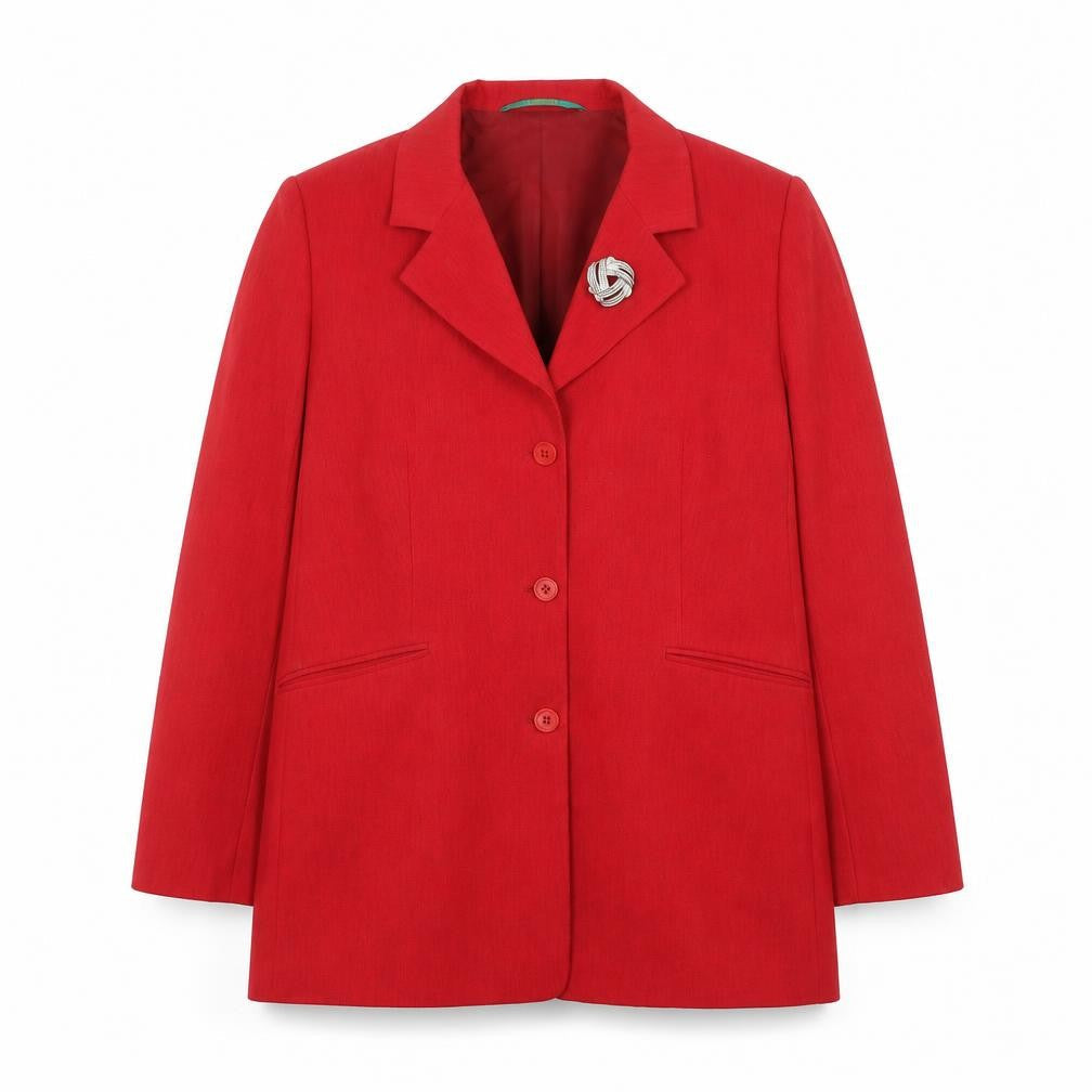 canda Womens Red   Jacket  Size 12