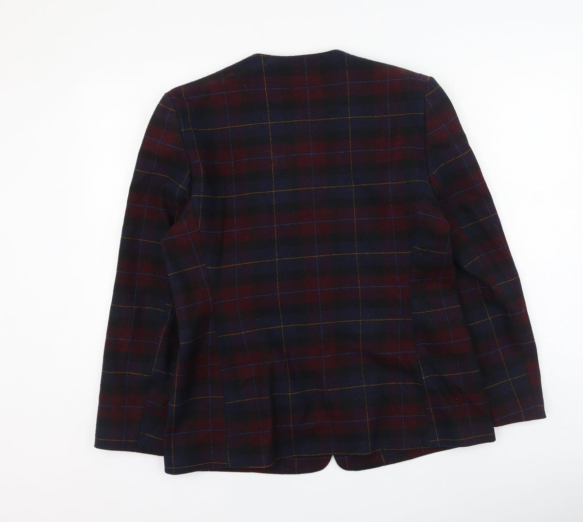 OPUS Womens Multicoloured Plaid  Jacket  Size 14