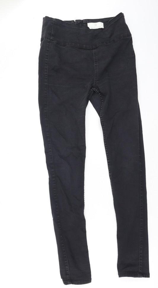 Pieces Womens Grey  Cotton Jegging Jeans Size 30 L29 in Regular
