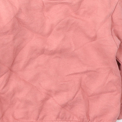 Nutmeg Girls Pink  Cotton Pullover Sweatshirt Size 3-4 Years  Pullover
