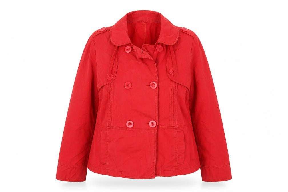 MK Womens Red   Jacket  Size 16  Button