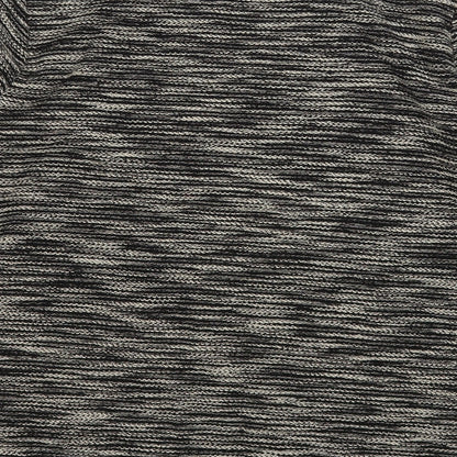 H&M Womens Grey Round Neck Striped Polyester Pullover Jumper Size S