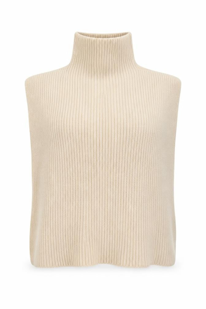 Primark Womens Beige High Neck  Polyester Cape Jumper One Size