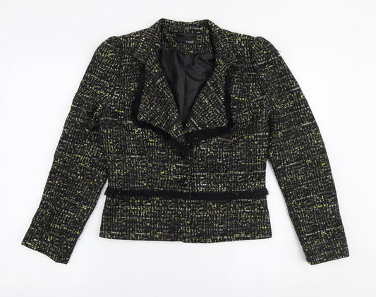 NEXT Womens Multicoloured   Jacket Blazer Size 10  Button