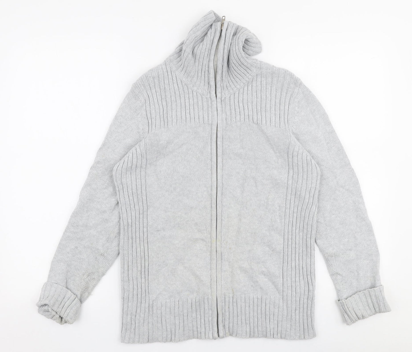 Marks & Spencer Womens Grey   Jacket  Size 12  Zip