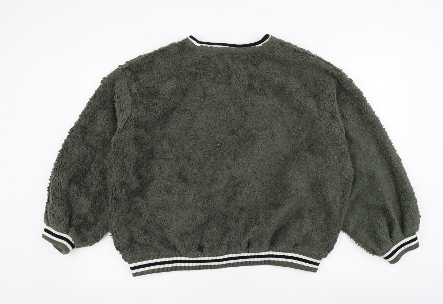 Primark Womens Green  Polyester Pullover Sweatshirt Size 12  Pullover