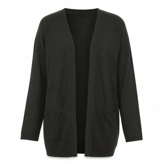 Peacocks Womens Green Collared  Viscose Cardigan Jumper Size 8