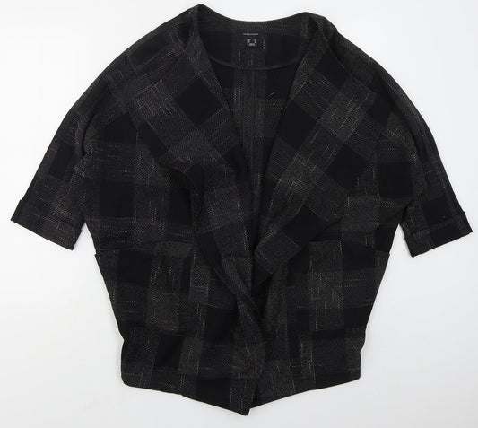 Atmosphere Womens Grey Check  Jacket  Size 12