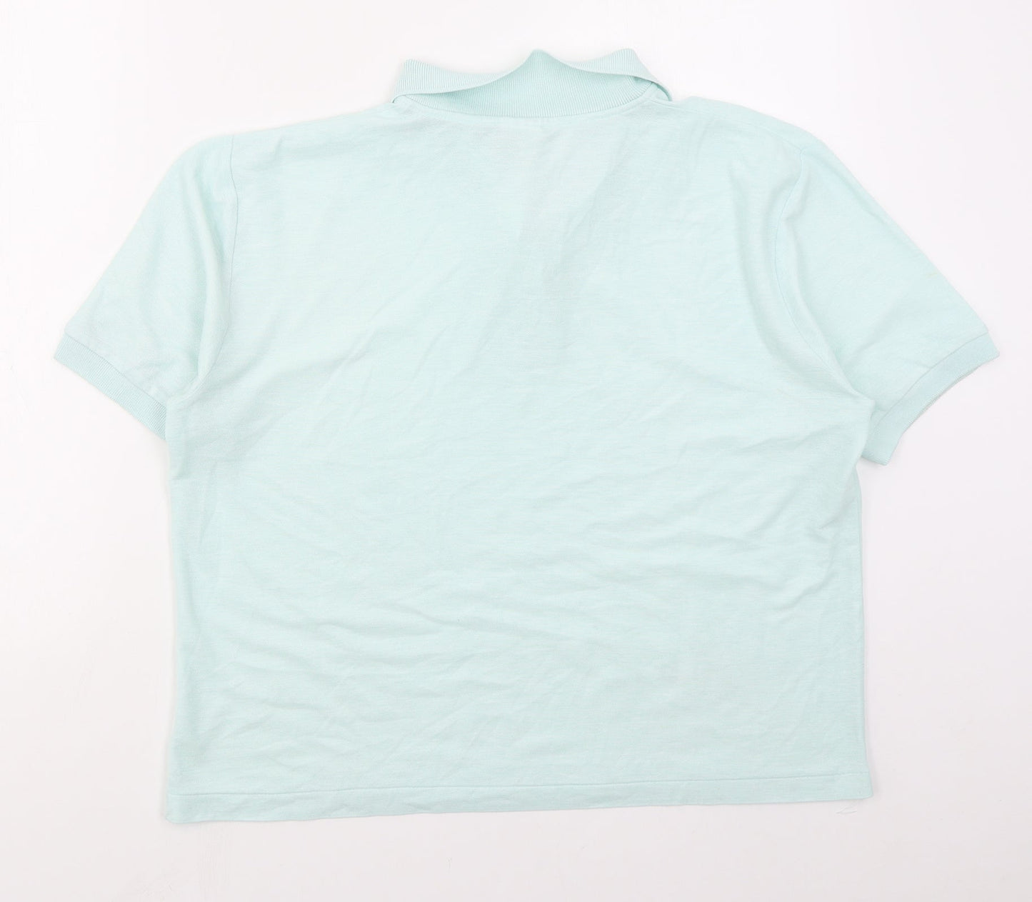Littlewoods Womens Green  Polyester Basic Polo Size 18 Collared