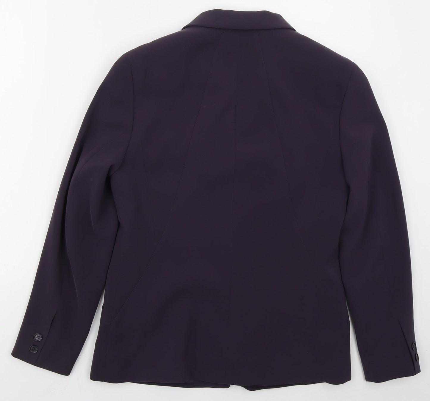 Gerry Weber Womens Purple  Polyester Jacket Suit Jacket Size 10