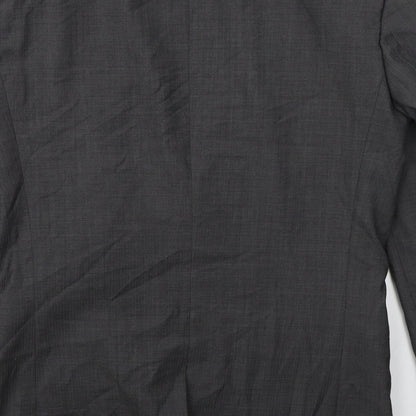 Next Mens Grey  Wool Jacket Suit Jacket Size 38