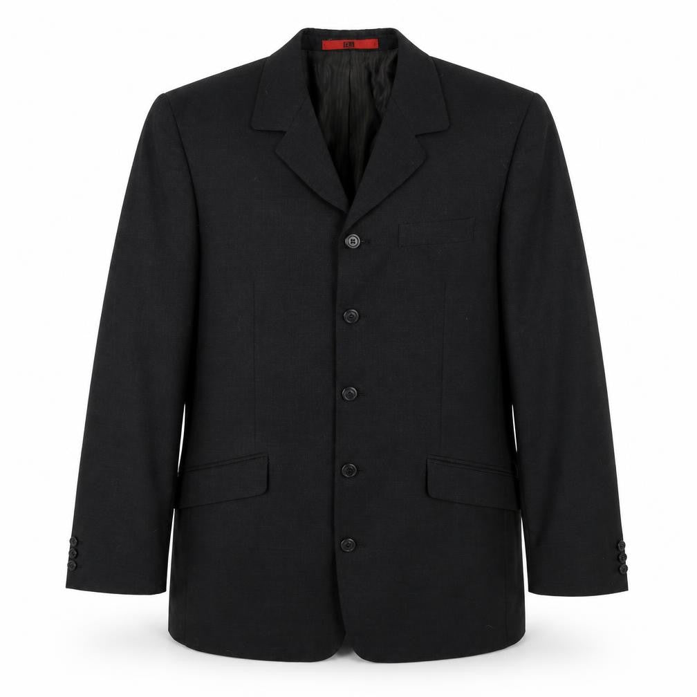 RI Clothing Company Mens Grey  Polyester Jacket Suit Jacket Size 40