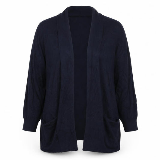 Atmosphere Womens Blue V-Neck  Viscose Cardigan Jumper Size 12