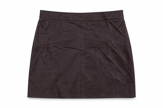 Papaya Womens Purple  Viscose Mini Skirt Size 4