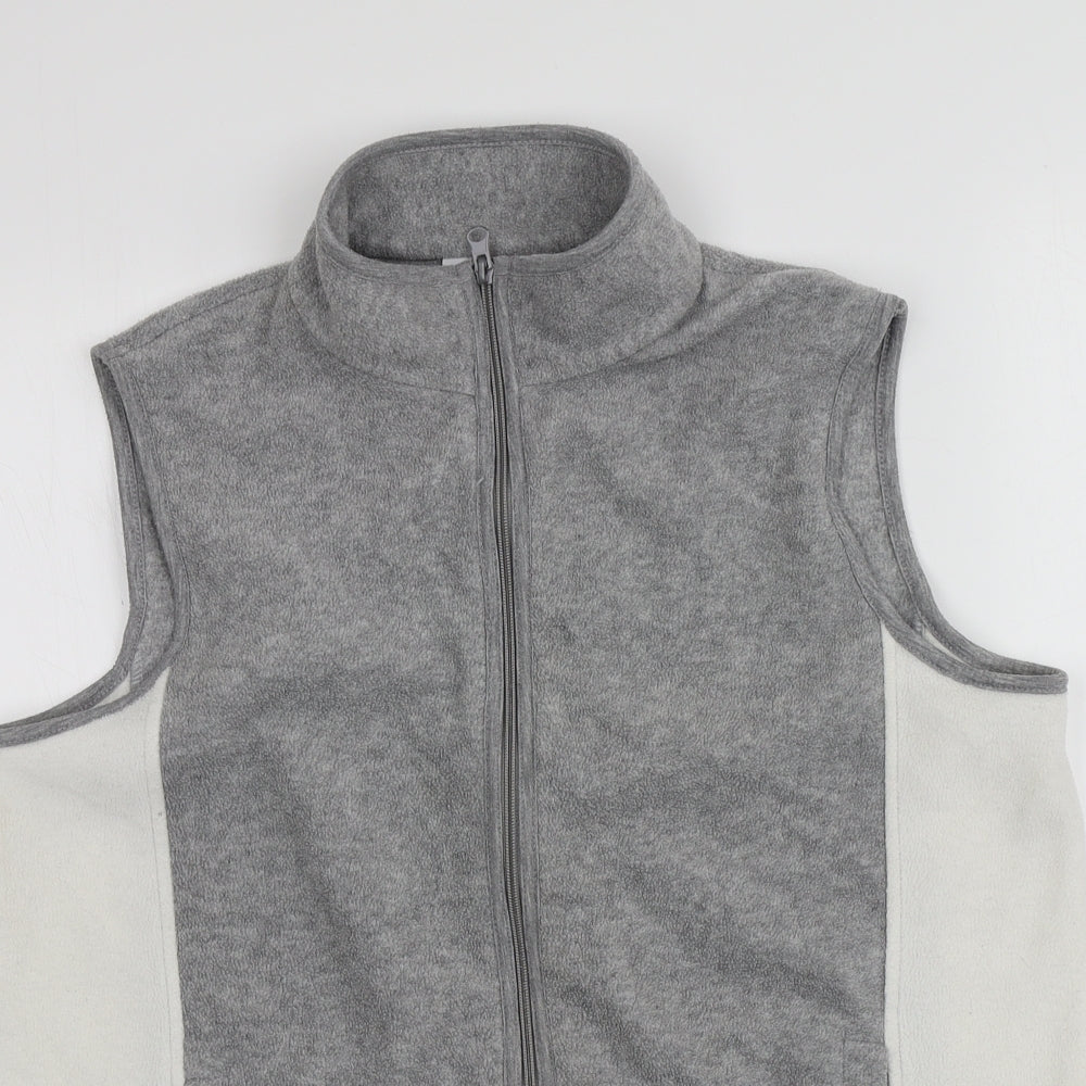 JDV Womens Grey   Gilet Jacket Size 12