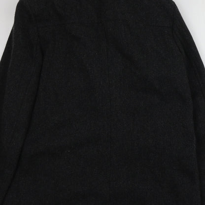 Kurt Muller Womens Grey   Overcoat Coat Size M