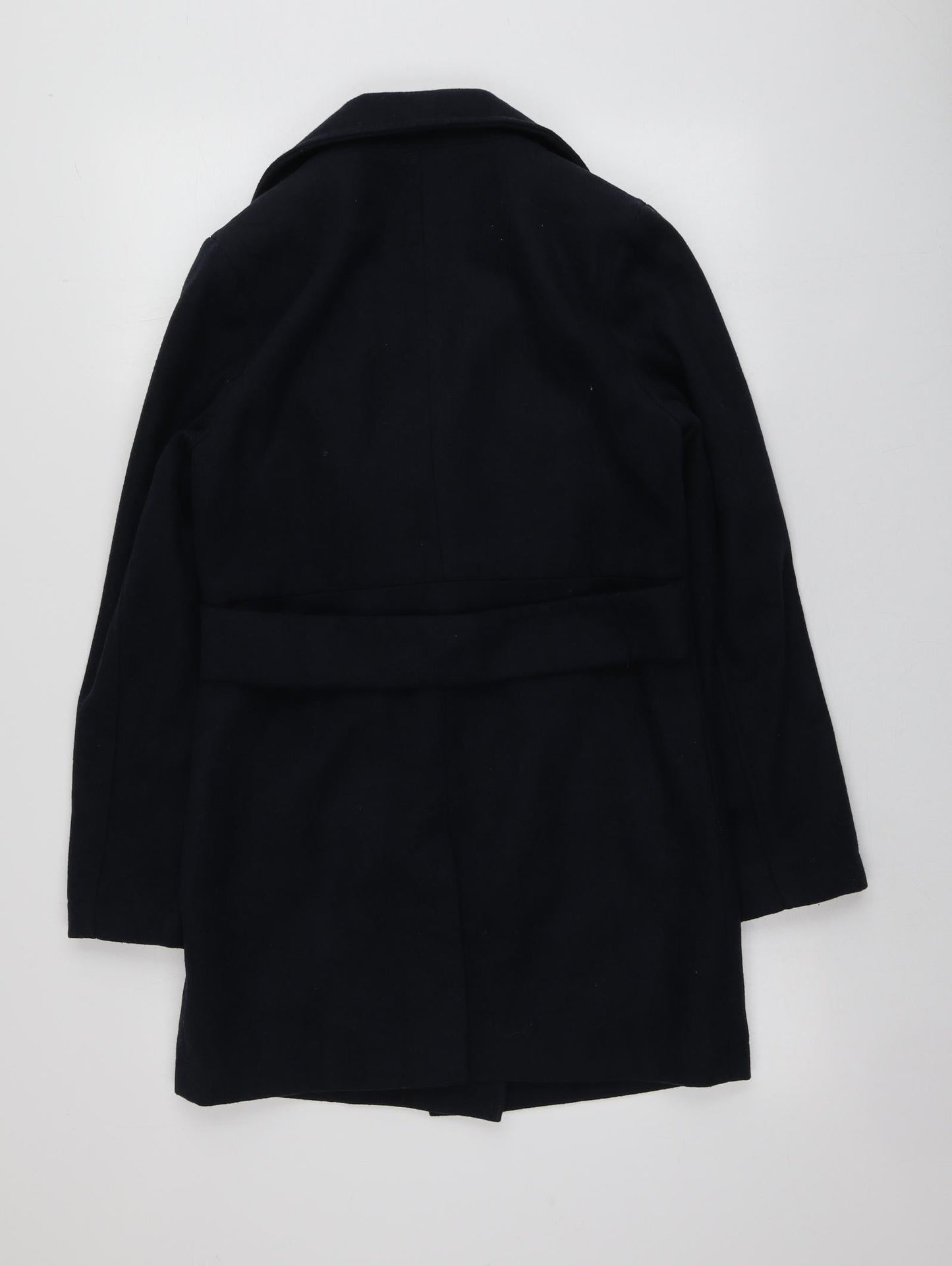 George Womens Blue   Overcoat Coat Size 8