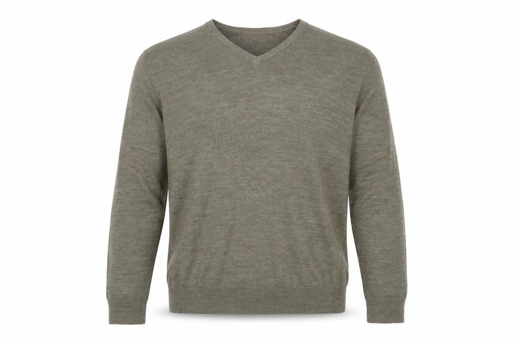 Marks & Spencer Mens Green Round Neck  Acrylic Pullover Jumper Size XL