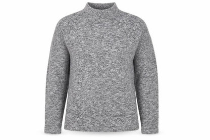 Dorothy Perkins Womens Grey Roll Neck  Polyester Pullover Jumper Size 10