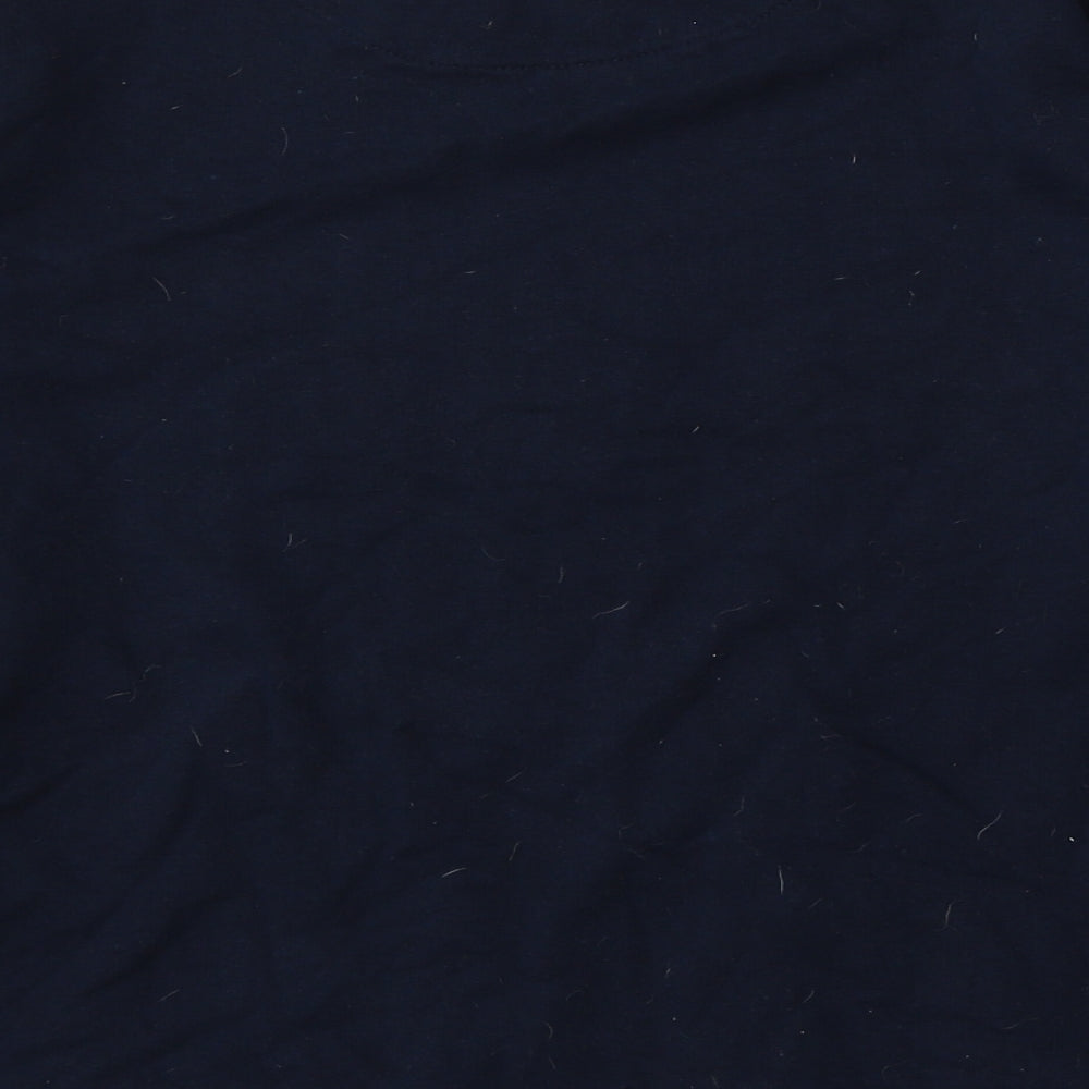 Brave Soul Mens Blue  Cotton Pullover Sweatshirt Size M