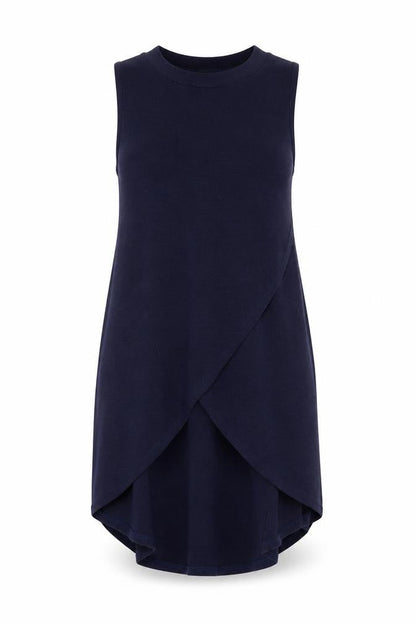 River Island Womens Blue  Polyester Basic Tank Size 10 Round Neck