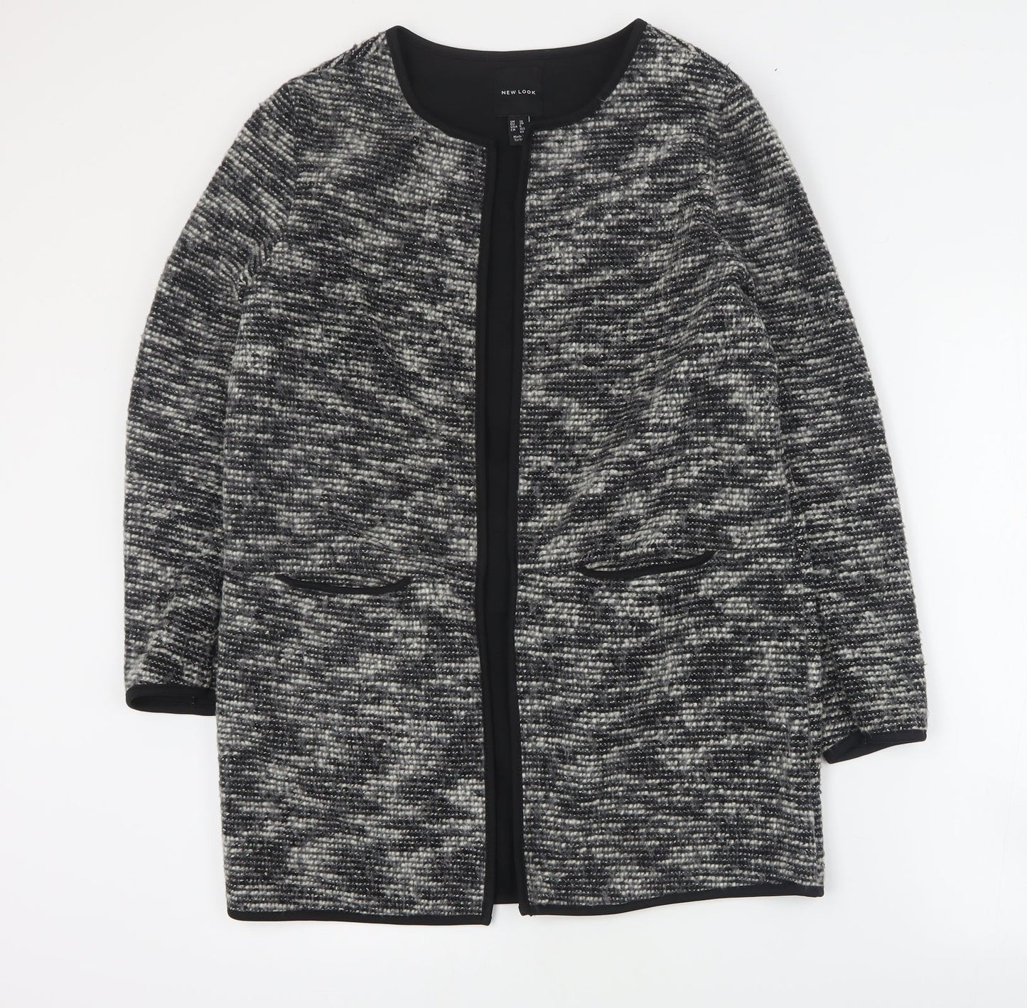 New Look Womens Grey   Jacket  Size 10
